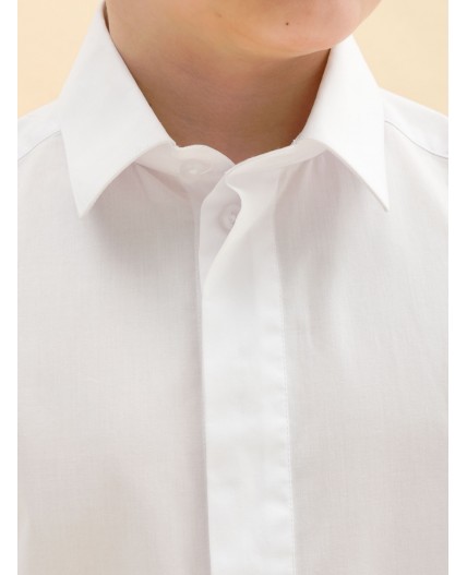 Сорочка верхняя для мальчиков Белый(2)