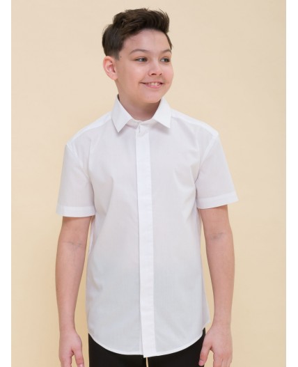 Сорочка верхняя для мальчиков Белый(2)