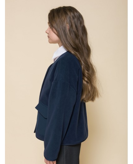 Куртка для девочек Темно-синий(54)