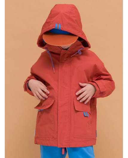 Ветровка для мальчиков Терракотовый(44)