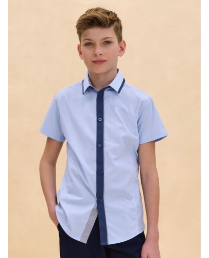 Сорочка верхняя для мальчиков Голубой(9)