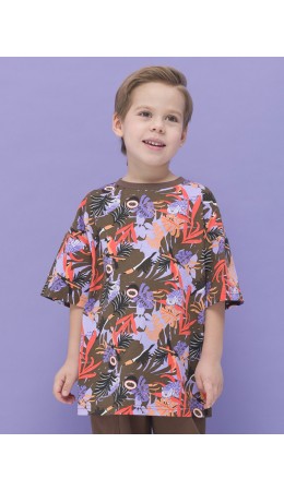 Футболка для мальчиков Коричневый(17)