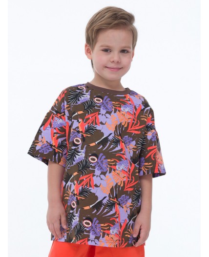 Футболка для мальчиков Коричневый(17)