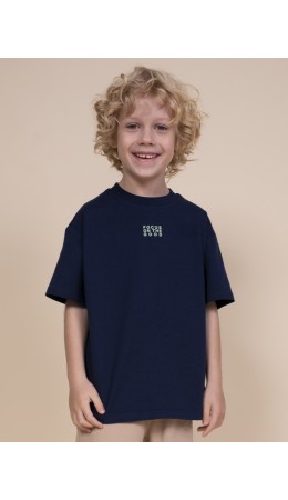 Футболка для мальчиков Темно-синий(54)