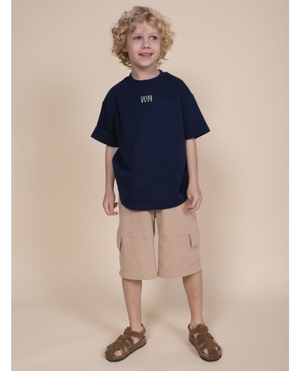 Футболка для мальчиков Темно-синий(54)