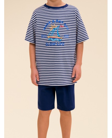 Комплект для мальчиков Темно-синий(54)