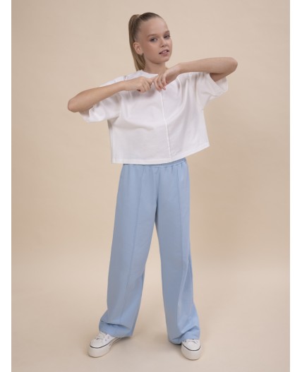 Брюки для девочек Голубой(9)