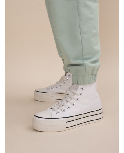 Брюки для девочек Ментол(27)