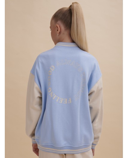 Жакет для девочек Голубой(9)