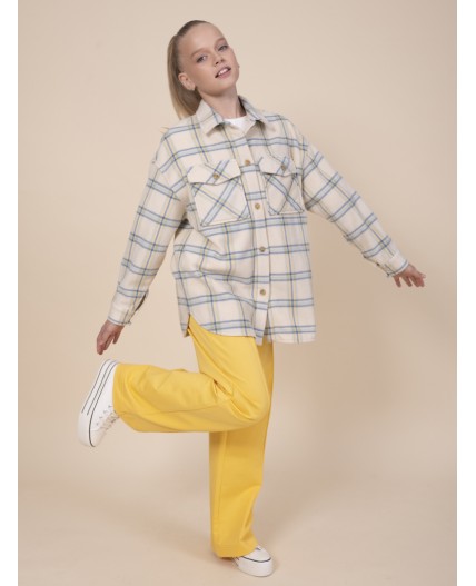 Куртка для девочек Кремовый(19)