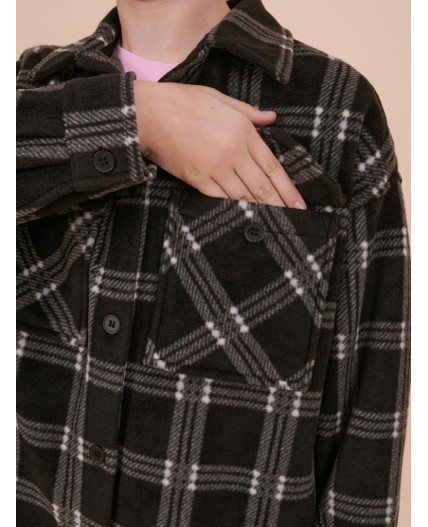 Куртка для девочек Черный(49)