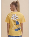 Футболка для девочек Желтый(11)