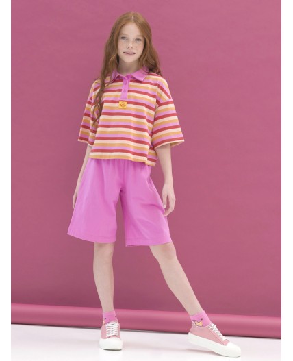 Шорты для девочек Розовый(37)