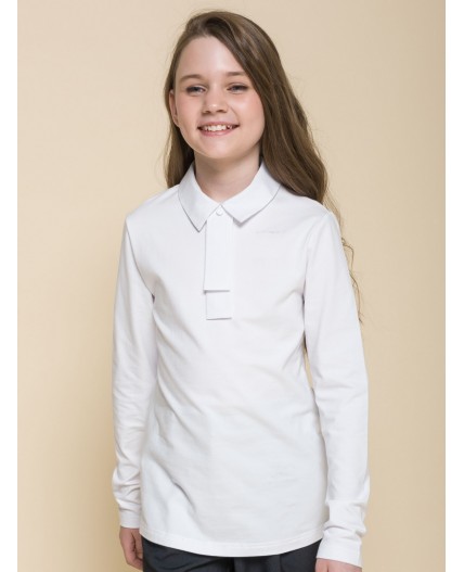 Джемпер для девочек Белый(2)