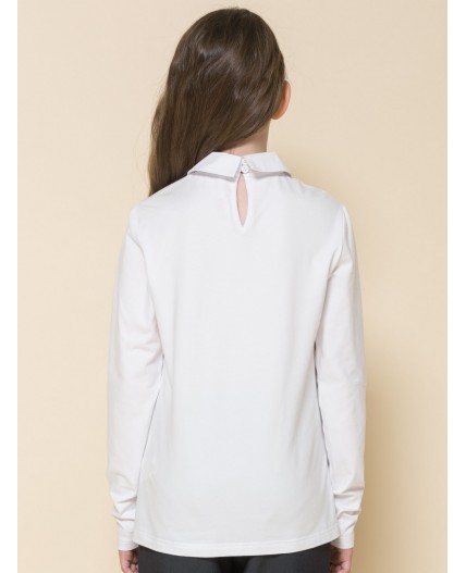 Джемпер для девочек Белый(2)