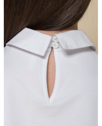 Джемпер для девочек Белый(2)