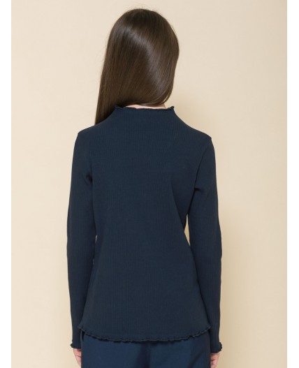 Джемпер для девочек Темно-синий(54)