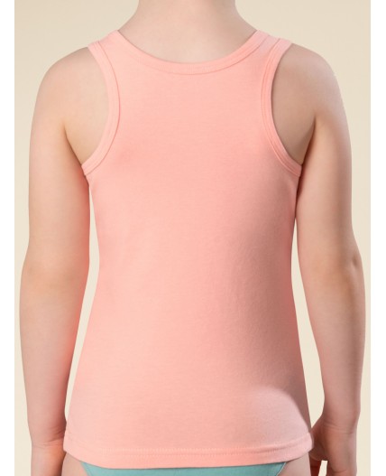 Майка для девочек Персиковый(33)