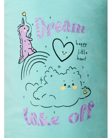 Майка для девочек Лазурный(21)