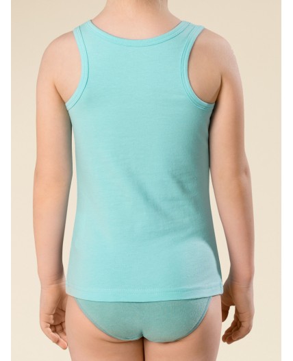 Майка для девочек Лазурный(21)