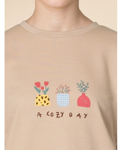 Ночная сорочка для девочек Бежевый(3)