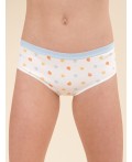 Трусы для девочек Молочный/ментол/молочный(28/27/28)