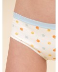 Трусы для девочек Молочный/ментол/молочный(28/27/28)
