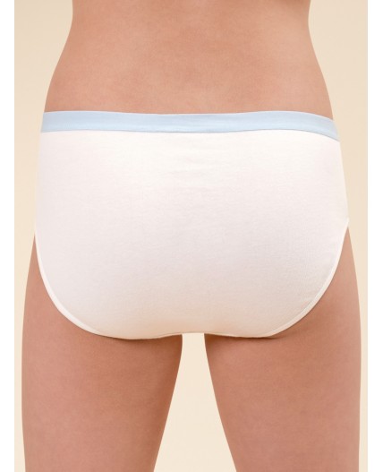 Трусы для девочек Молочный/ментол/молочный(28/27/28)