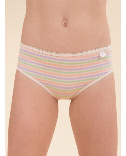 Трусы для девочек Лаванда/персиковый/персиковый(20/33/33)