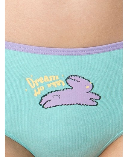 Трусы для девочек Персиковый/лаванда/лазурный(33/20/21)