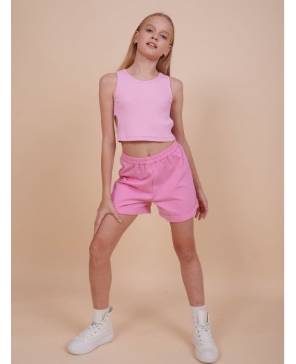 Шорты для девочек Розовый(37)