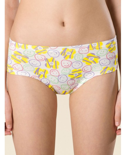 Трусы для девочек Белый/желтый(2/11)