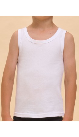 Майка для мальчиков Белый(2)