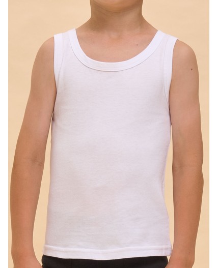 Майка для мальчиков Белый(2)