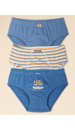 Трусы для мальчиков Джинс/джинс/голубой(10/10/9)