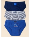 Трусы для мальчиков Темно-синий/темно-синий/синий(54/54/41)