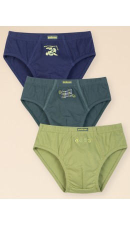 Трусы для мальчиков Темно-синий/хаки/оливковый(54/47/30)
