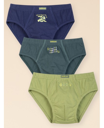 Трусы для мальчиков Темно-синий/хаки/оливковый(54/47/30)