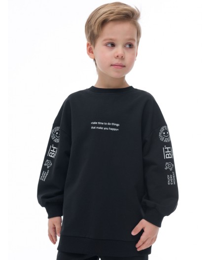 Толстовка для мальчиков Черный(49)