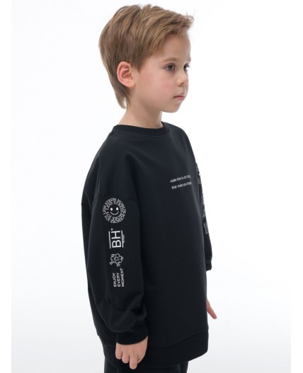 Толстовка для мальчиков Черный(49)