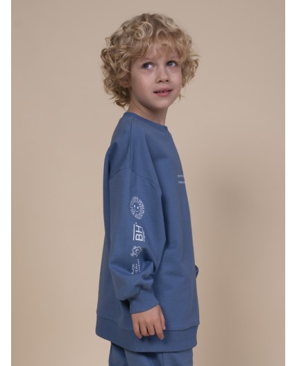 Толстовка для мальчиков Джинс(10)