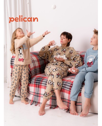 Пижама для девочек Песочный(34)