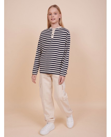 Джемпер для девочек Темно-синий(54)