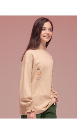 Толстовка для девочек Бежевый(3)