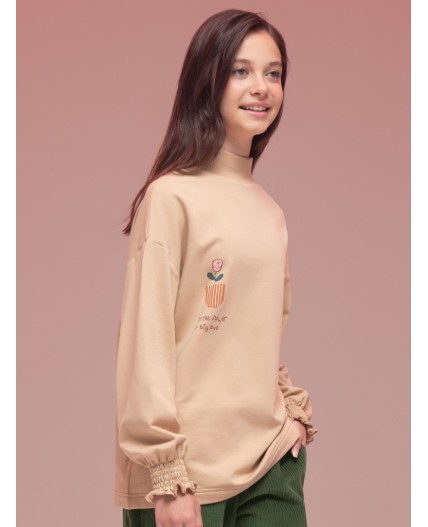 Толстовка для девочек Бежевый(3)