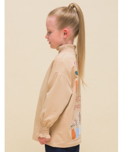 Толстовка для девочек Бежевый(3)