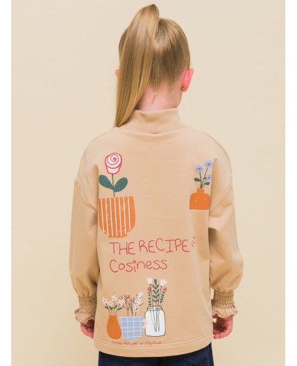 Толстовка для девочек Бежевый(3)