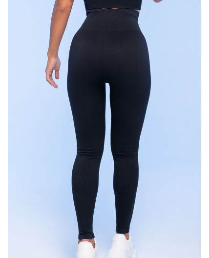 Лосины спортивные женские Черный(49)
