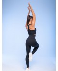 Лосины спортивные женские Черный(49)