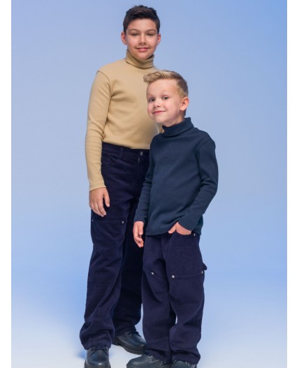 Джемпер для мальчиков Темно-синий(54)